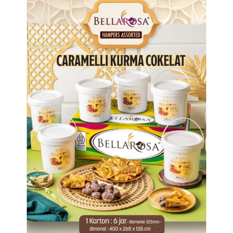 

Kurma Coklat BellaRosa 300gr Hampers Lebaran IdulFitri Bella Rosa Gift Set