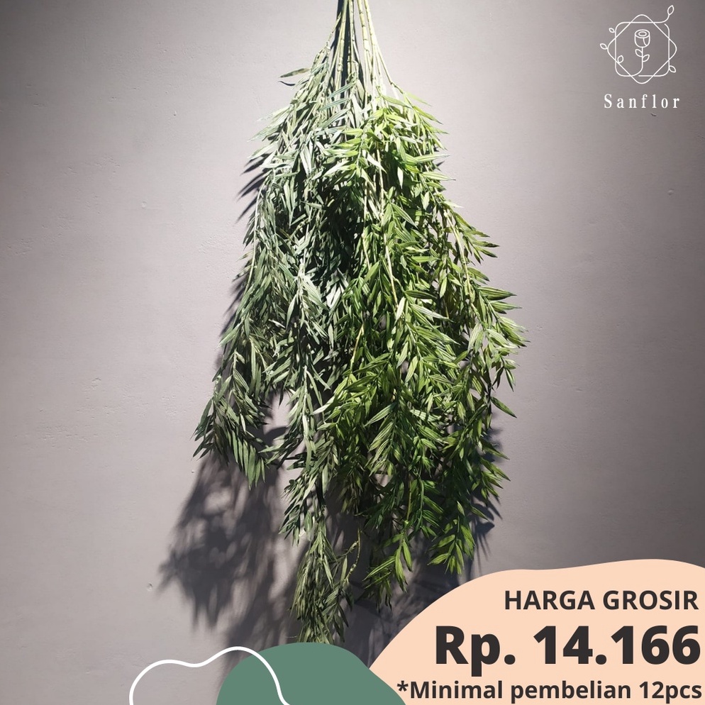 HOT SALE Juntai Bambu Daun Bambu artificial