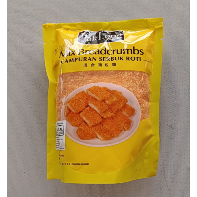 

MIX TEPUNG ROTI/ PANIR KASAR 180GR WARNA ORANGE