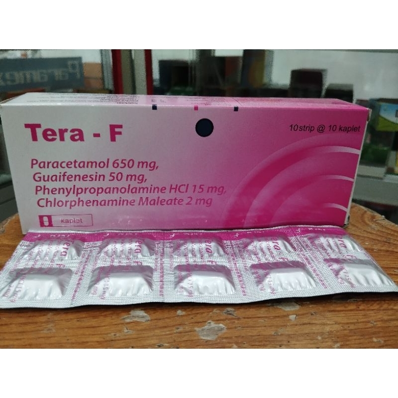 Tera - F KAPLET - Meringankan Gejala Flu