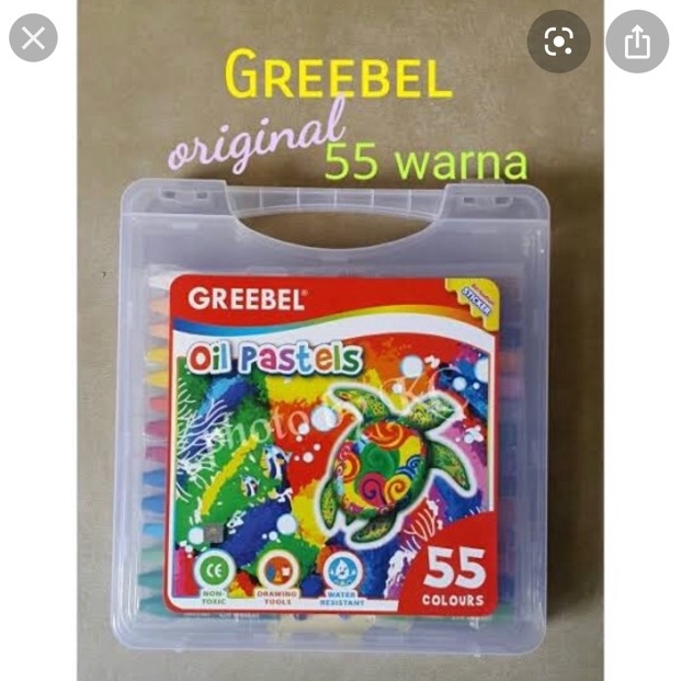 

Terbaru Crayon greebel 55 warna 6ZV