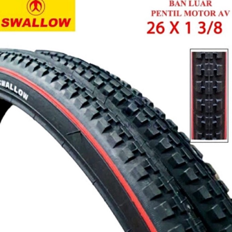 Trend Terbaru ban luar jengki 26 x 1 38  polygon sepeda 26x138 jengki lis swallow