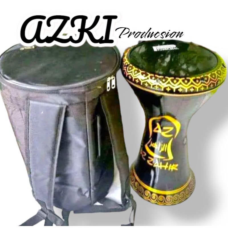 Termurah DARBUKA  MOTIF AZZAHIR/ NU 8INC + TAS
