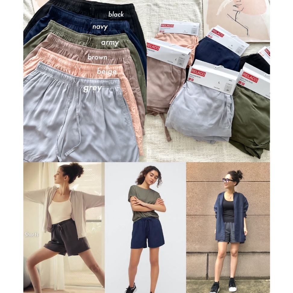 Lariza Uniqlo Relaco Shorts