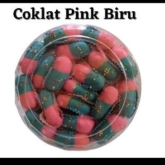 

KUE COKLAT PINK BIRU