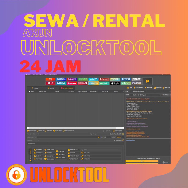 sewa unlock tool sewa akun unlock tool proses cepat termurah