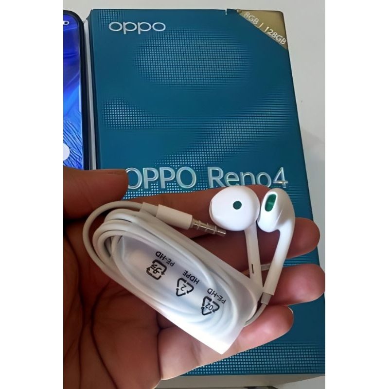 headset bawaan Oppo Reno 4