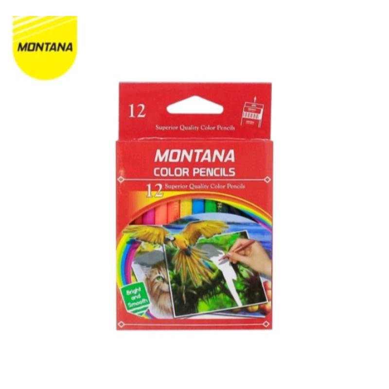 

(A219) color pencil / pensil warna montana TH-350 /12 warna