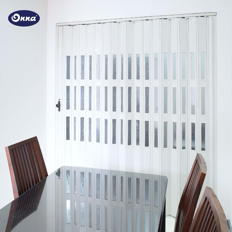 ONNA Folding Door Pintu Lipat PVC Penyekat Ruangan Minimalis Modern (Ukuran Custom)