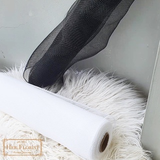 

HER.FLORIST EXTRA KOREAN POLYNET ROLL PEMBUNGKUS BUNGA TAMBAHAN [HANYA JARING SAJA! TANPA BUNGA]