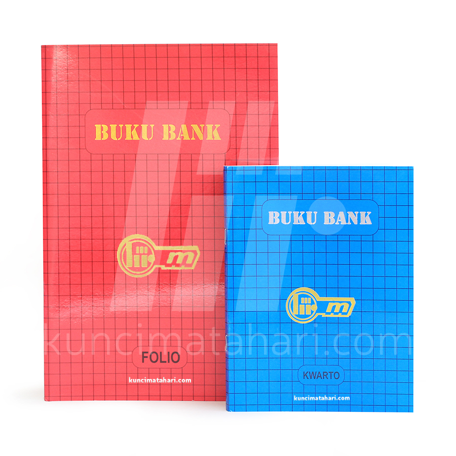 

BUKU PEMBUKUAN BANK KWARTO MERK KUNCI MATAHARI