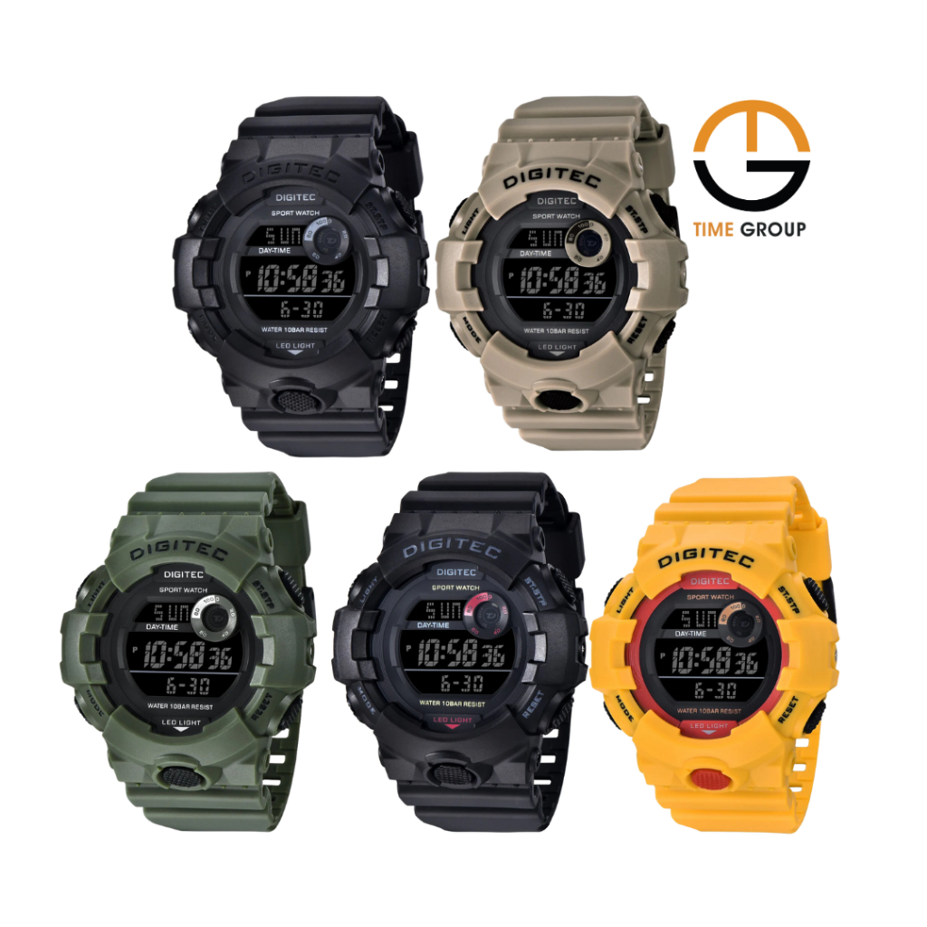 JAM TANGAN PRIA DIGITEC DG5112 DG-5112 DG5112T DG-5112T ORIGINAL