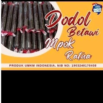 

Dodol Betawi Mpok Ratna termurah 1kg 4 lonjor
