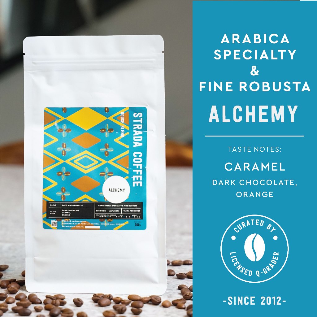 

Kopi Blend Alchemy 200 gr