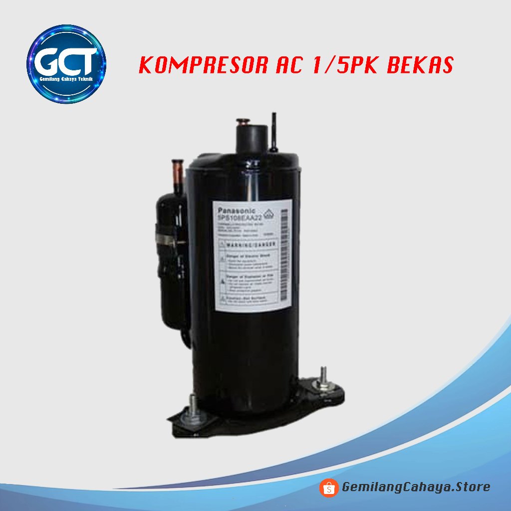 Kompresor 1,5 pk Bekas