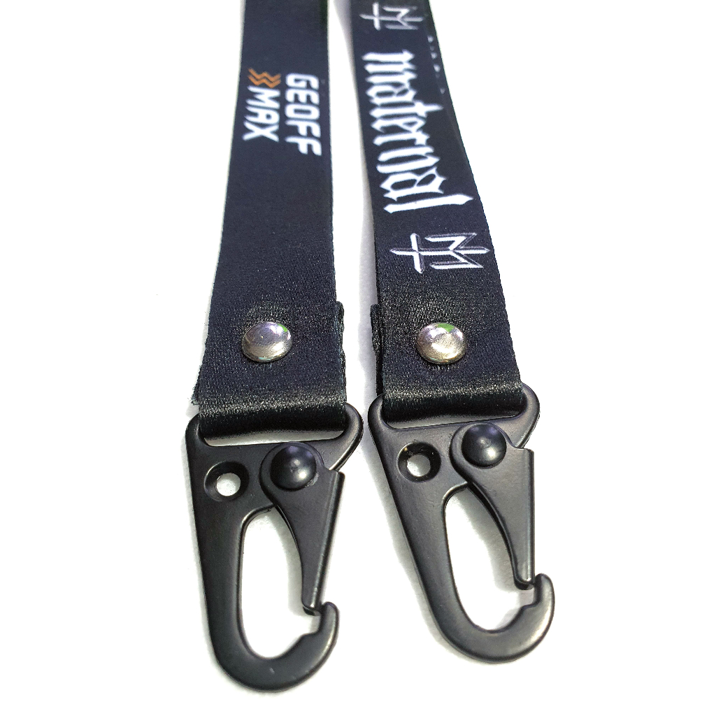 

Gantungan kunci lanyard custom desain / ganci lanyard / lanyard pendek / tali id id card 13cm