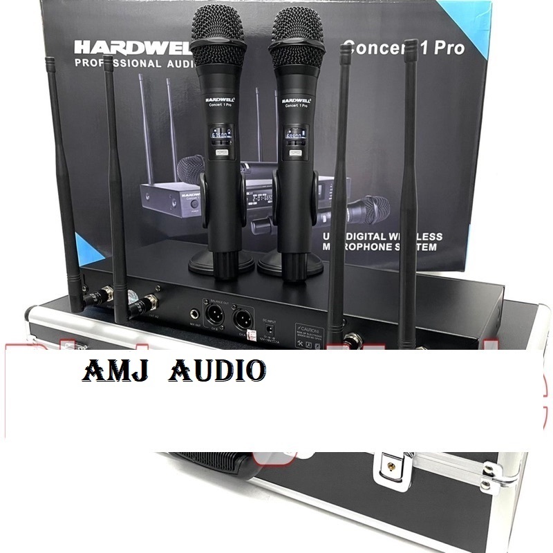 Mic Wireless Hardwell CONCERT 1 PRO handheld Original hardwell concert 1pro