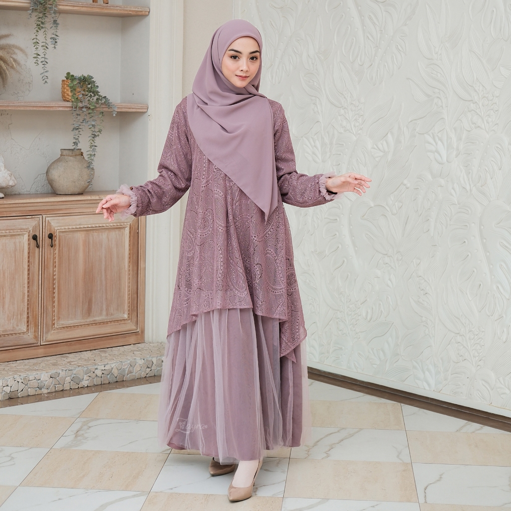 Zayra Hijab | Gamis Dewasa Kalila Family Set-4