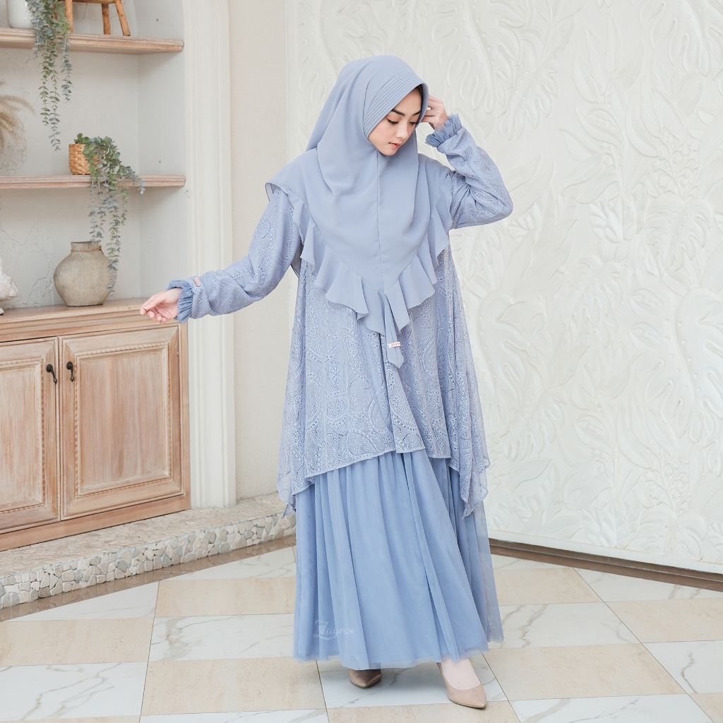 Zayra Hijab | Gamis Dewasa Kalila Family Set-3