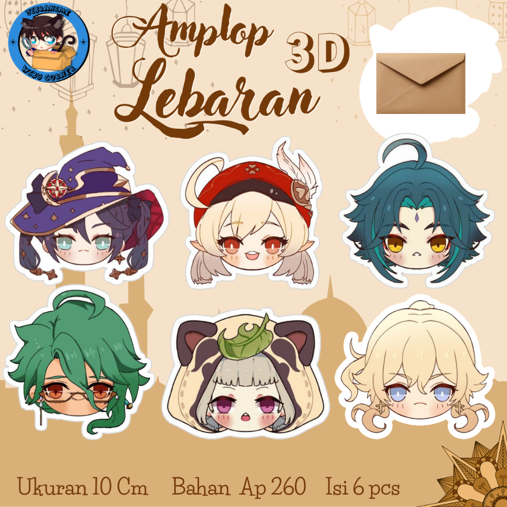 

Amplop 3D ghensin impact part 3