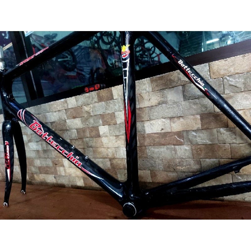 frame balap itali carbon roafbike bottacchia jangkung vintage jadul