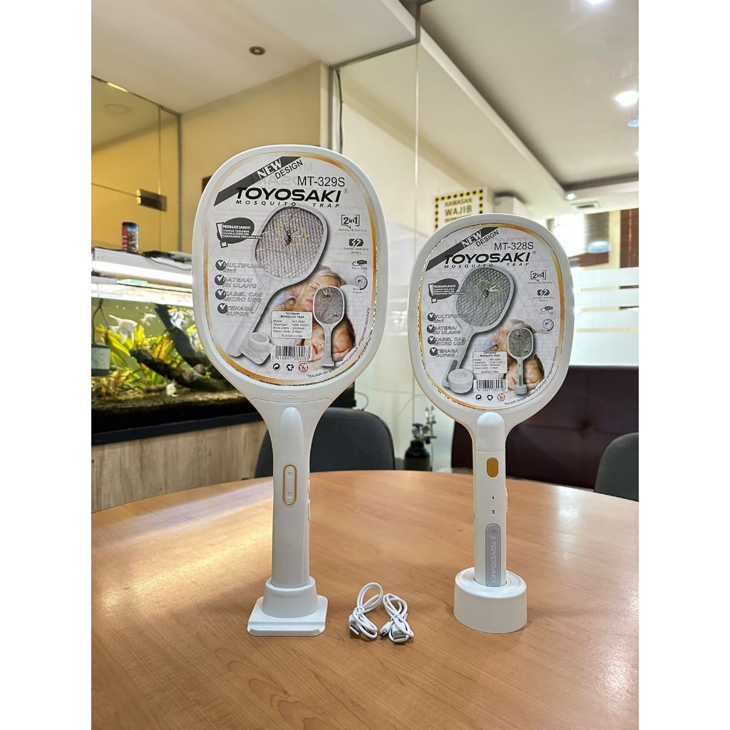 RAKET NYAMUK ELEKTRIK CHARGER MT-329S UKURAN BESAR