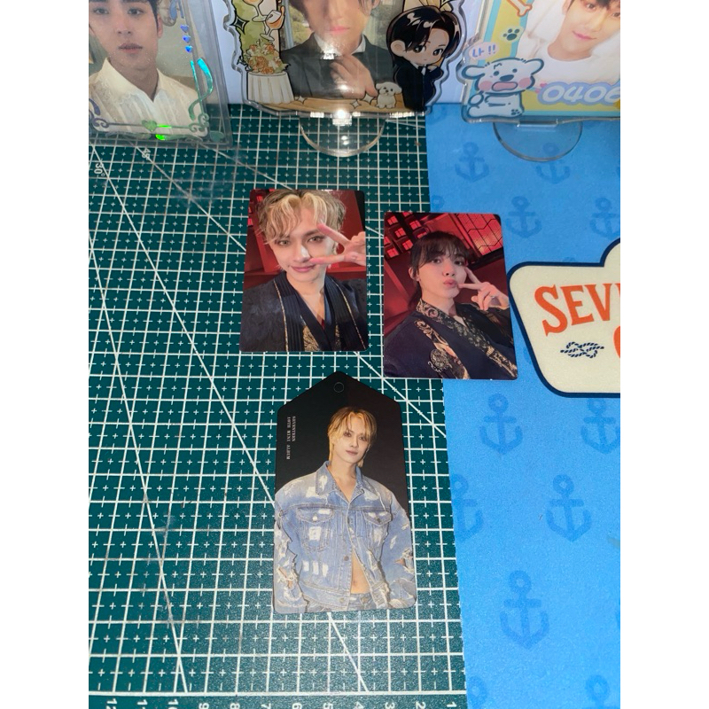 (Booked)Photocard fml deluxe ver jeonghan konde, jun & papertag jun