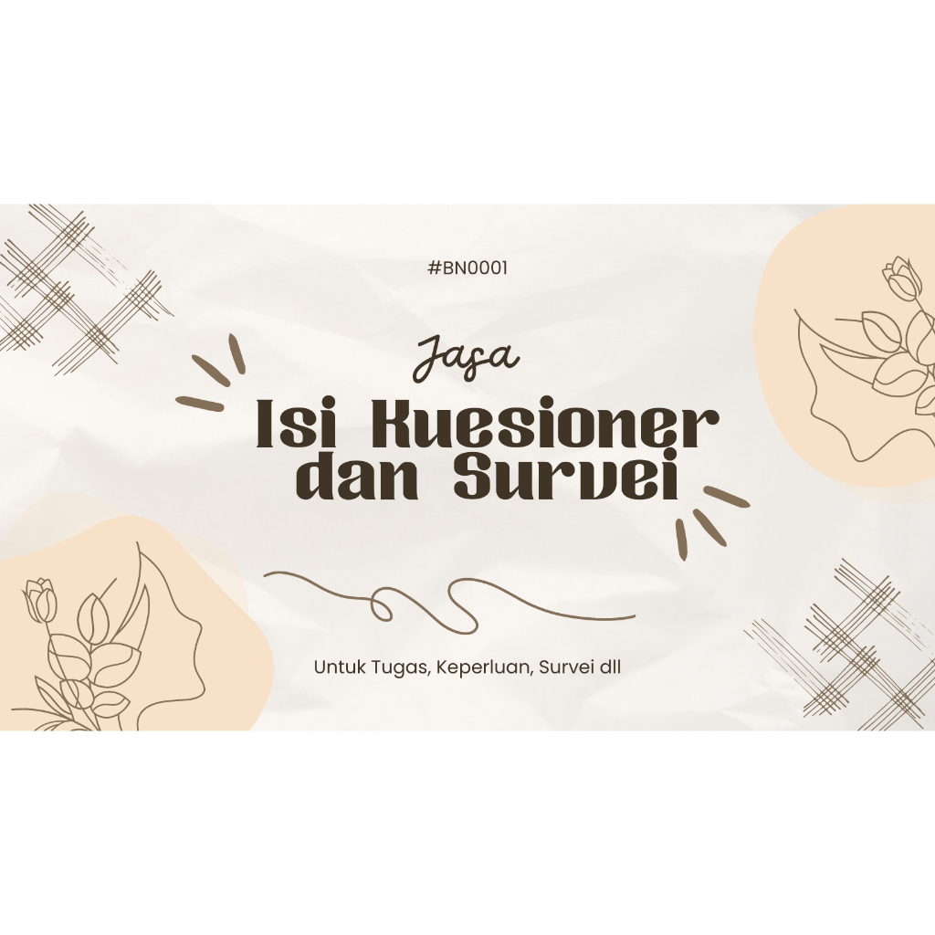 JASA ISI KUESIONER