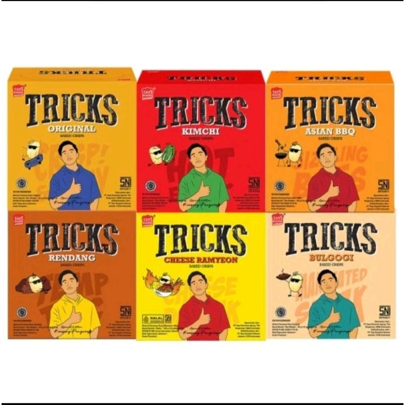 

Tricks biskuit kentang 120gram
