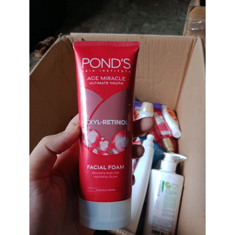 Ponds age miracle/Bright miracle facial foam 100ml