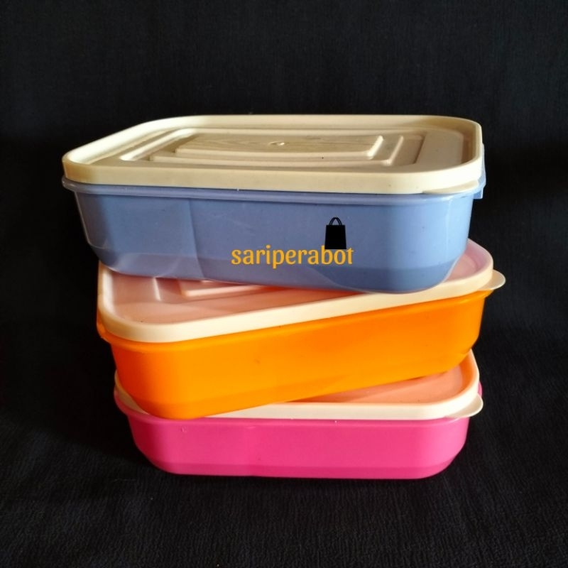 ( 3 pcs ) Lunch Box GRACIA PACK 850 ml / Kotak Bekal Sekat 3 PINGUIN