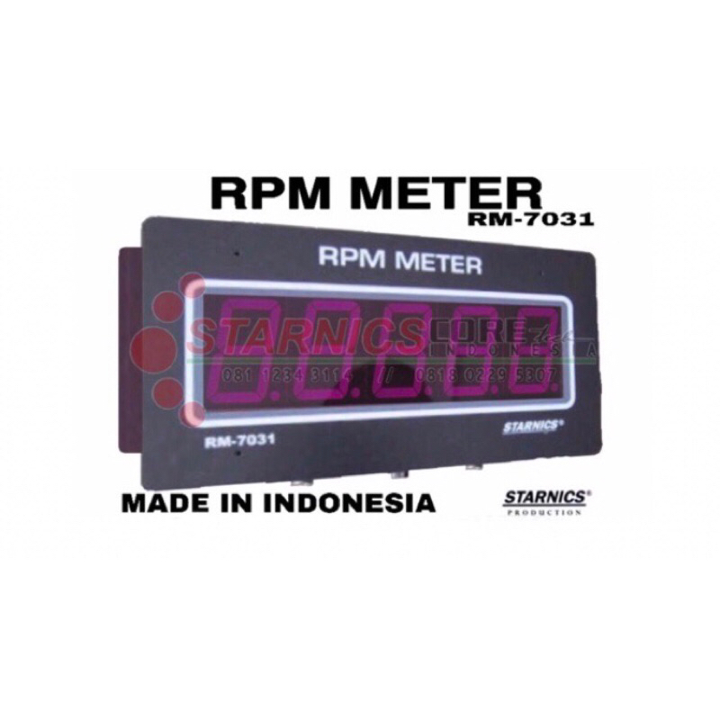 RPM METER BERGARANSI RESMI STARNICS