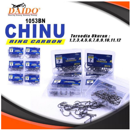 Kail Daido Chinu 1053 besar kotak biru / Elito Marusode Idumezina 1054 kecil kotak merah isi banyak