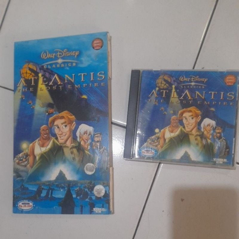 vcd original walt disney classics atlantis the lost empires