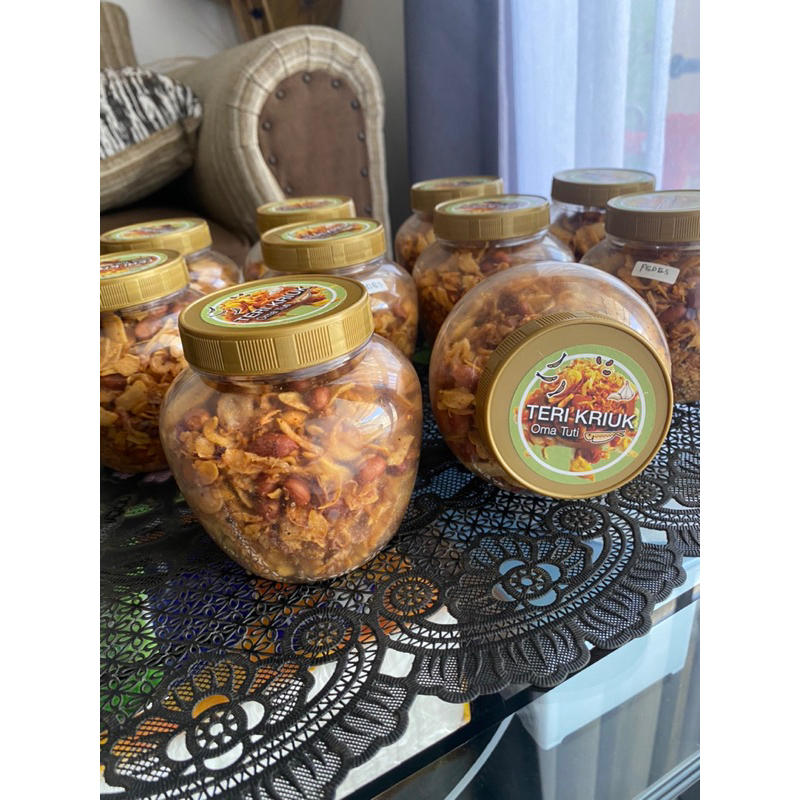 

Teri Kacang bawang Pedas