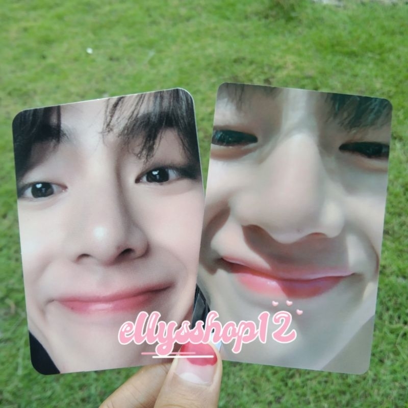 OFFICIAL PHOTOCARD BTS V KIM TAEHYUNG Tae zoom Layover (Baca Deskripsi)
