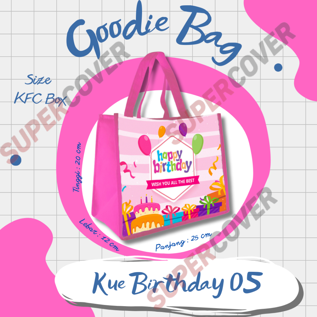 

Goodie Bag Birthday 05 Warna Pink Untuk Acara Ulang Tahun