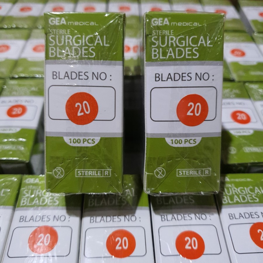 Bisturi Gea Surgical Blade Pisau Bedah Medis No 20
