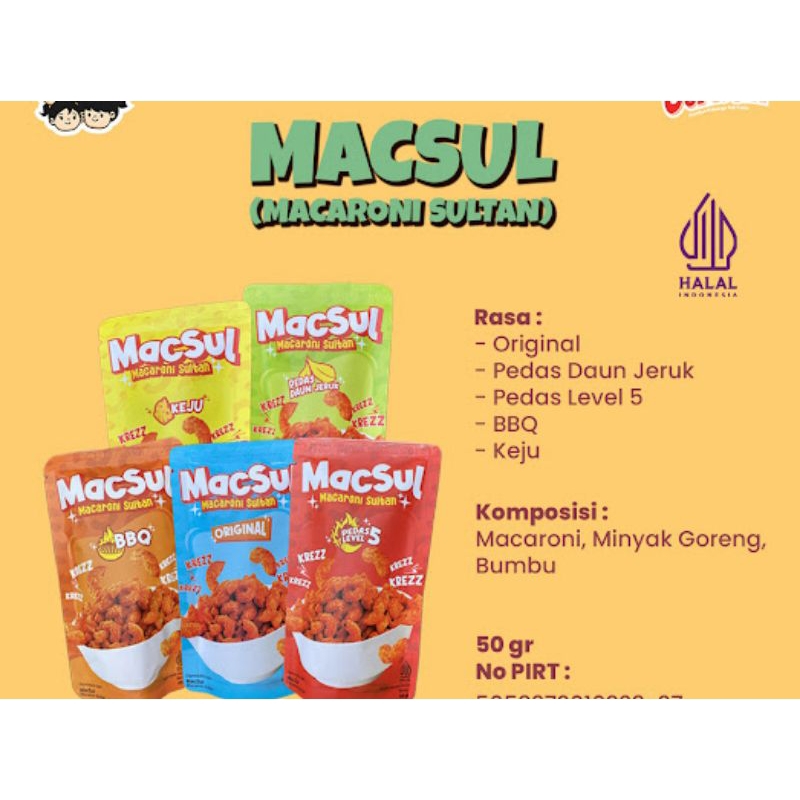 

MACSUL MACARONI SULTAN CEKELIN