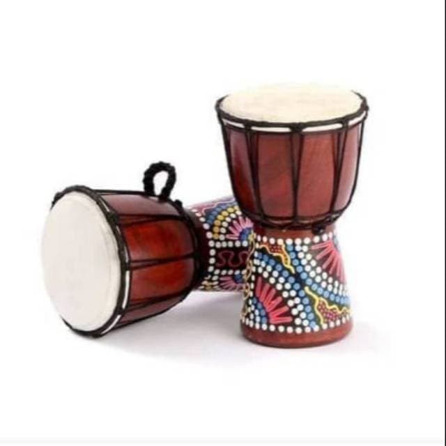 ✔️READY Alat Musik Jimbe tinggi 40 cm / Jimbe Anak Jumbo / Alat Musik Tabuh