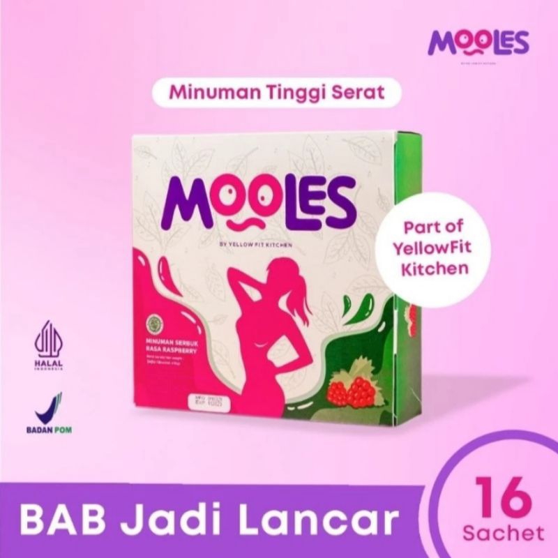 Produk Terlaris Mooles Fiber - Diet & Detox Pelangsing Badan.