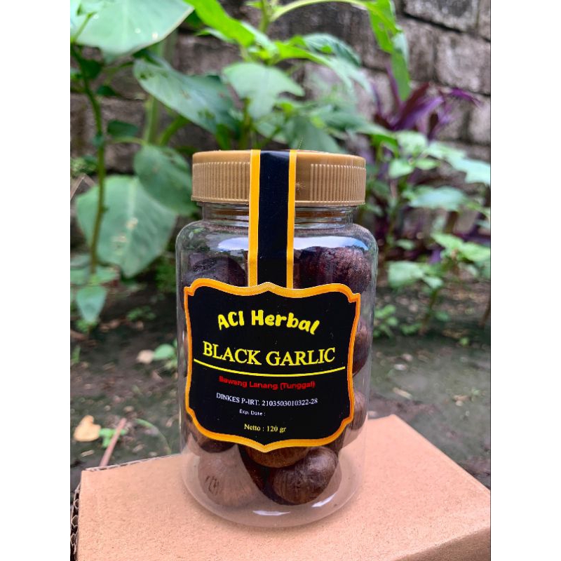

black garlic bawang putih tunggal hitam @120gr