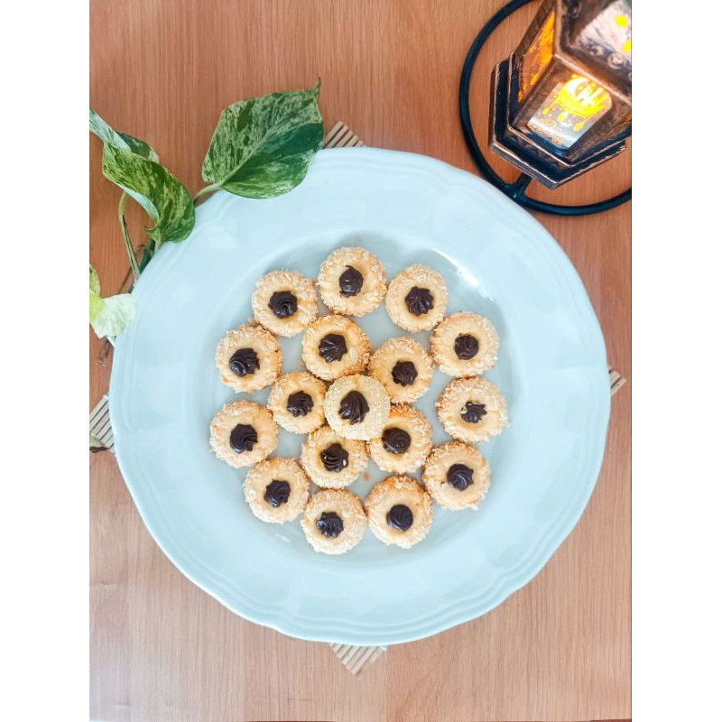 

Choco Almond Thumbprint