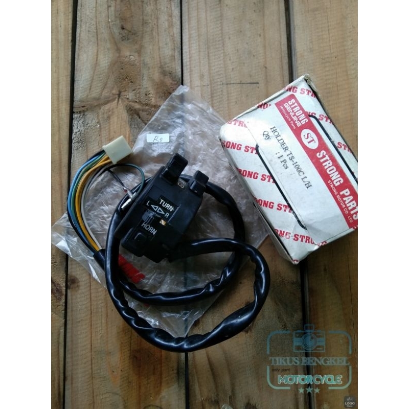 Saklar Holder Kiri Suzuki Suzuki Ts100 Ts100C Ts 100 C Nos