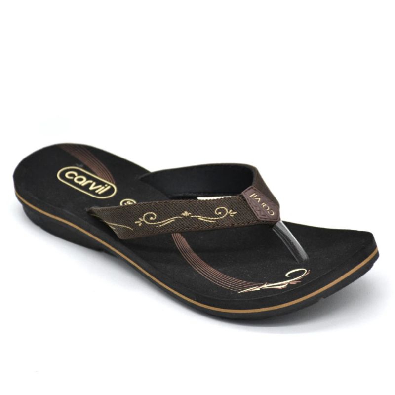 Sandal Wanita Carvil original Sandal Jepit Wanita Carvil Spon