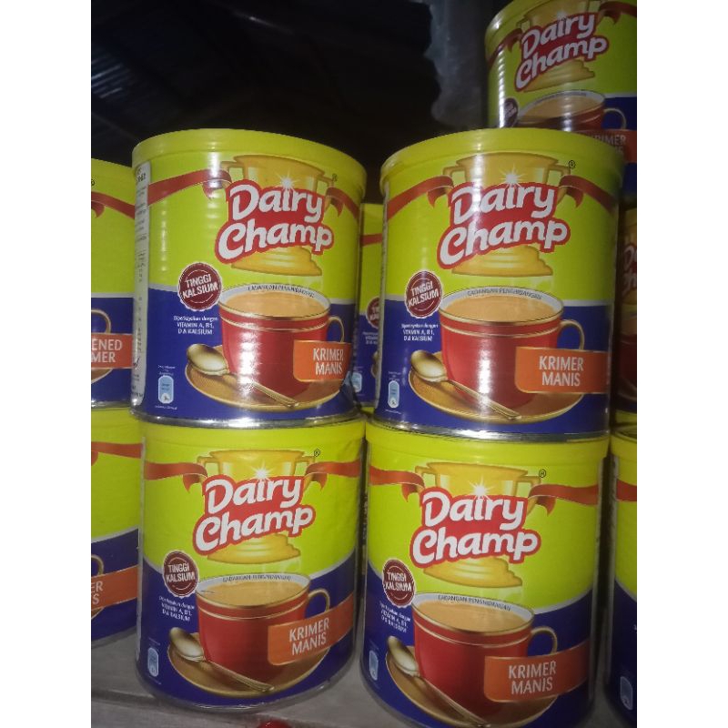 

susu kental manis DAIRY CHAMP asli Malaysia 1kg