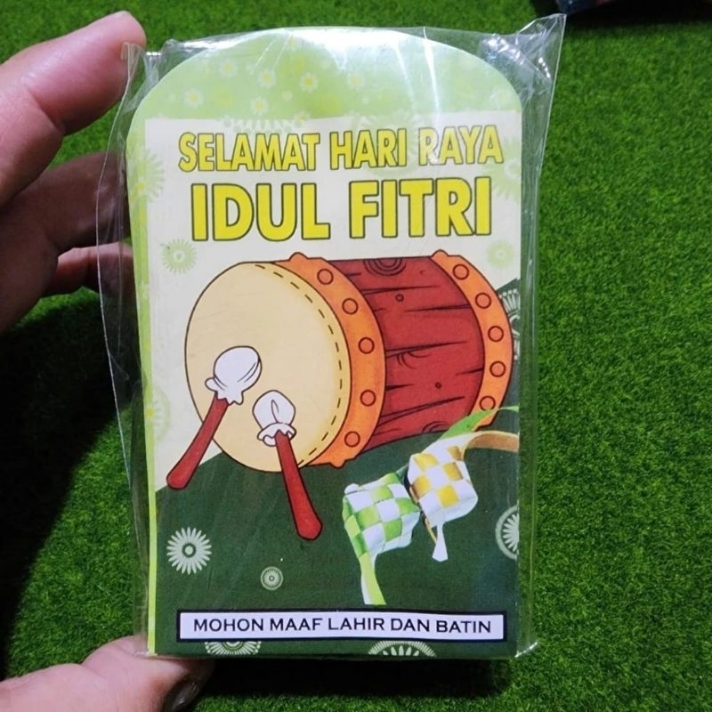 

Bellino - Isi 100pcs Grosir Amplop Uang Lebaran Motif Karakter Anak Angpau Idul fitri Ukuran M