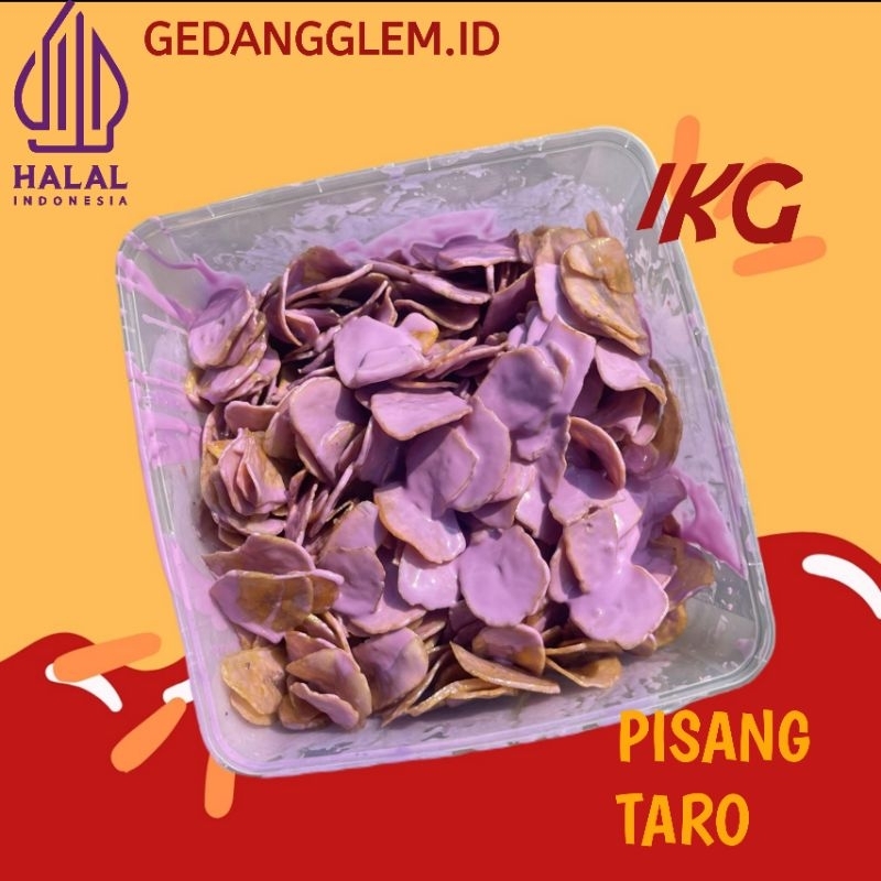 

1KG KRIPIK PISANG TARO LUMER