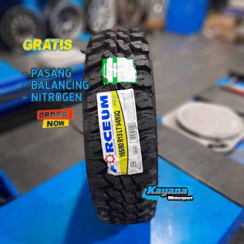Ban Mobil Forceum 165 80 R13 Forceum MT08 Ban Offroad ( Gratis Pasang )