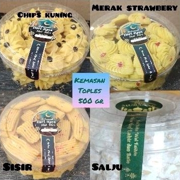 

Aneka kue kering toples 500 gram / cookies premium